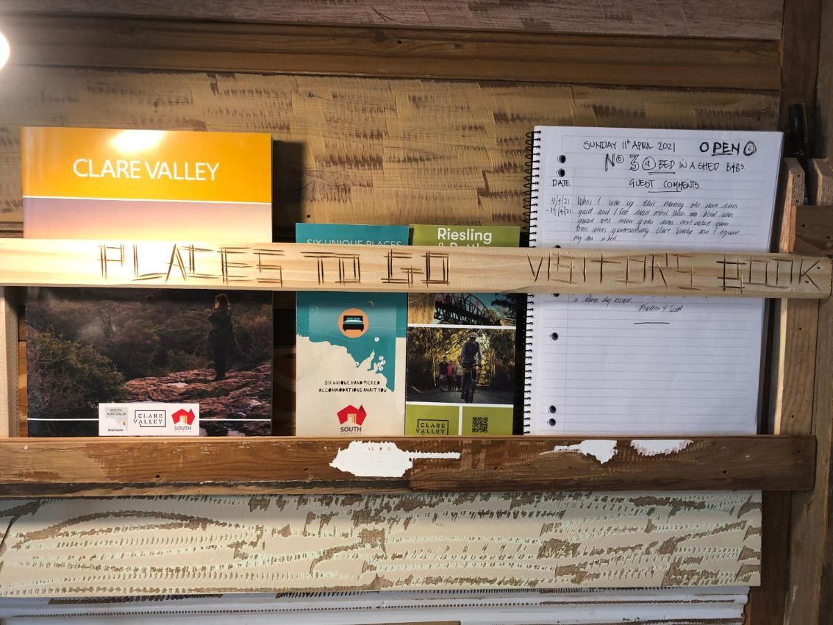 No 3 @ Bed In A Shed B&Bs Watervale ภายนอก รูปภาพ